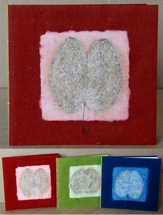 Indipaper - set of 3 square sparkling cards (set of 3 square sparkling cards)